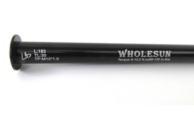 Вісь задня Wholesun 12x148 183 мм - дополнительное фото 1