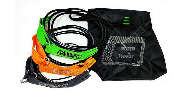 Набір петлі-еспандер EasyFit EF-EBLP-140 1-40 кг - дополнительное фото 2