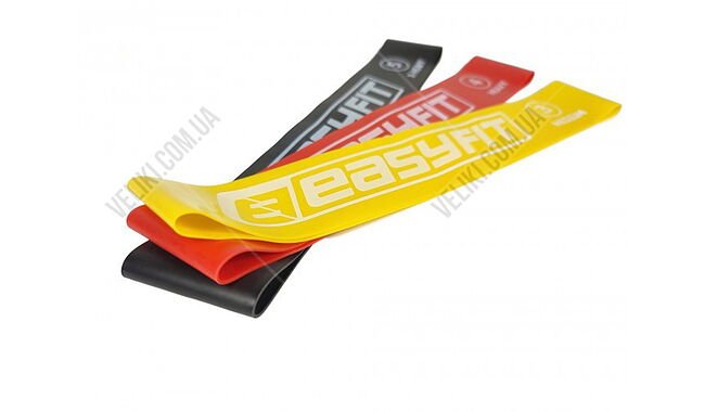 Набір гумок для тренувань EasyFit EF-1812 - дополнительное фото 2