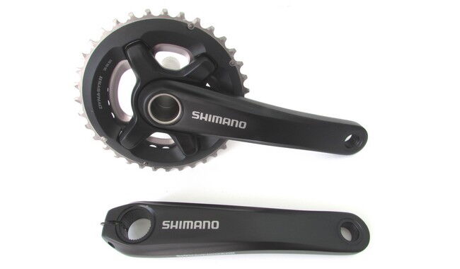 Система шатунів Shimano SLX FC-MT700-B 26-36T 170 мм - дополнительное фото 1