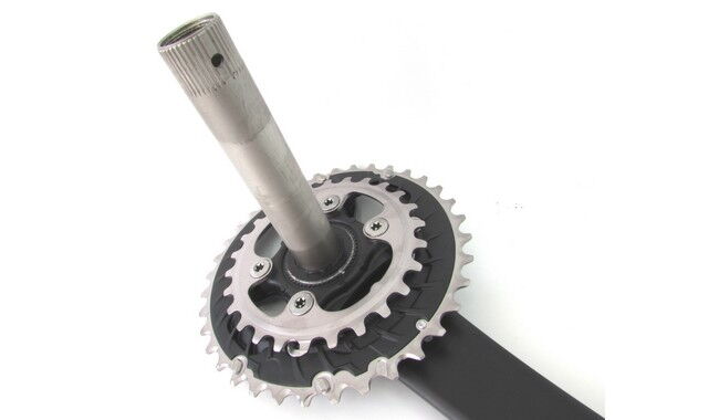 Система шатунів Shimano SLX FC-MT700-B 26-36T 170 мм - дополнительное фото 4