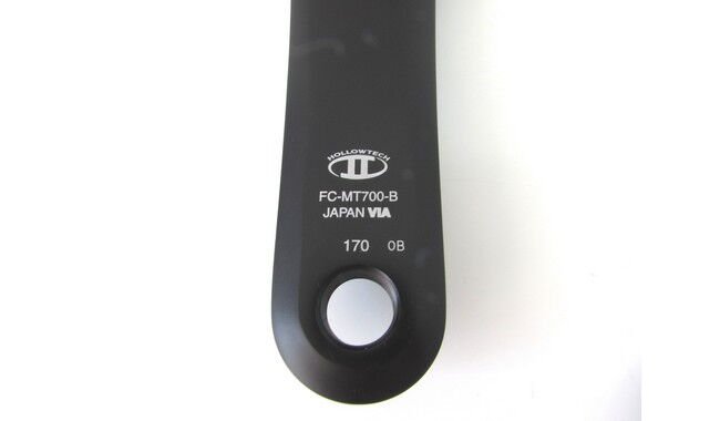 Система шатунів Shimano SLX FC-MT700-B 26-36T 170 мм - дополнительное фото 5