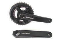 Система шатунів Shimano SLX FC-MT700-B 26-36T 170 мм - дополнительное фото 1