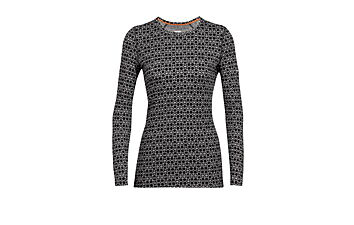 Термофутболка Icebreaker 250 Vertex LS Crewe Alpine Geo Wmns