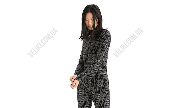 Термофутболка Icebreaker 250 Vertex LS Half Zip Alpine Geo Wmns - дополнительное фото 3