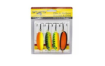 Набір блешень Williams Pike Walleye UV
