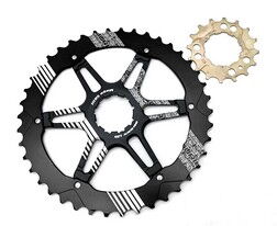 Зірки касети Fouriers Shimano MTB 42Т+16Т