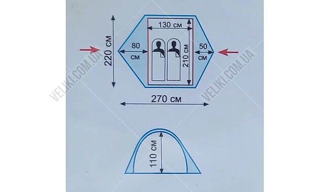 Палатка Tramp Ranger 2(v2) - дополнительное фото 1