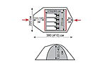 Намет Tramp Mountain 4(v2) - дополнительное фото 1