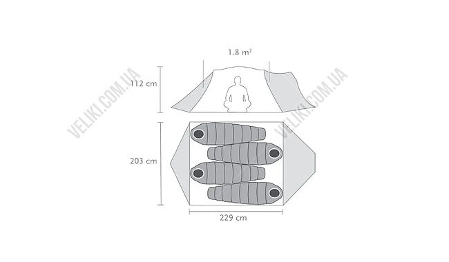 Намет Black Diamond Bombshelter - дополнительное фото 3