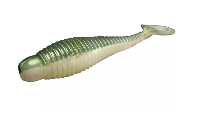 Виброхвост Lunker City Grubster 4,25" 6 шт - фото 1
