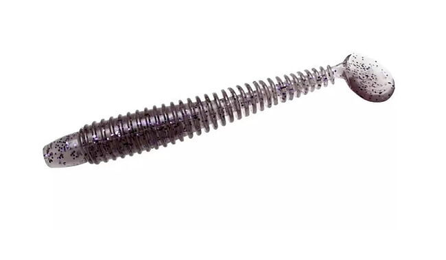 Віброхвіст Lunker City Swimming Ribster 4" 10 шт - фото 12