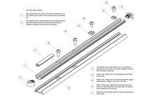 Крепления флягодержателя Lyne Holy Rail 500 мм - дополнительное фото 1