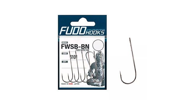 Крючок Fudo Worm SSB #10 10 шт - фото 1
