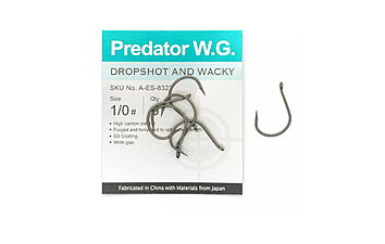 Крючок BKK Predator WG #2/0 6 шт
