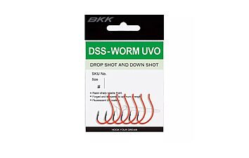Гачок BKK DSS-Worm UVO #2/0 5 шт