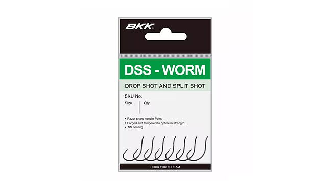 Крючок BKK DSS-Worm #1/0 5 шт - фото 1