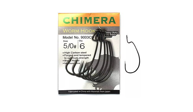 Гачок BKK Chimera CD #1/0 7 шт - фото 1