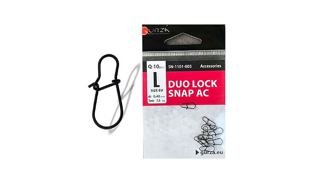 Застібка Gurza Duo Lock Snap AC # XUL 10 шт - фото 1