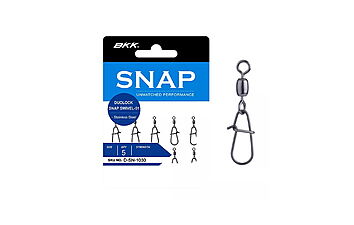 Застежка BKK Duolock Snap Swivel-51 #0 5 шт
