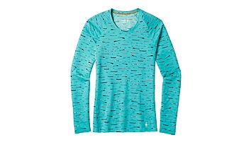 Термофутболка Smartwool Merino 150 Baselayer Print LS Wmn