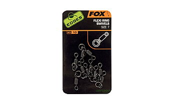 Вертлюг Fox Edges Flexi Ring Swivel №7 10шт