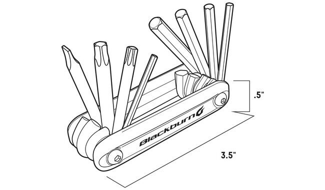 Мультитул Blackburn Grid 8 - дополнительное фото 1