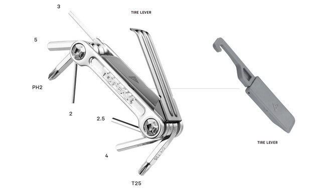 Мультитул Topeak Mini 9 Pro - дополнительное фото 1