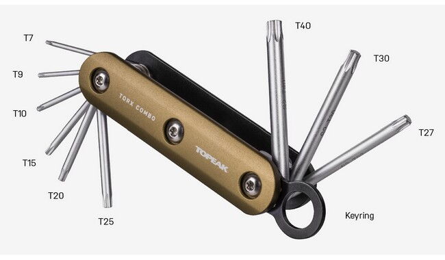 Мультитул Topeak Torx Combo - дополнительное фото 3