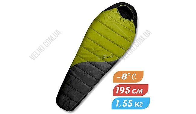 Спальный мешок Trimm Balance 195 см L - дополнительное фото 1
