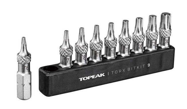 Набор бит Topeak Torx Bitkit 9 - дополнительное фото 1