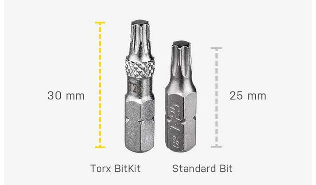 Набор бит Topeak Torx Bitkit 9 - дополнительное фото 6