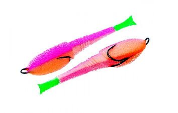 Поролонова приманка ПрофМонтаж Dancing Fish 4" 1 шт