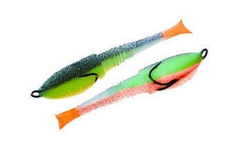 Поролонова приманка ПрофМонтаж Dancing Fish 3,5" 1 шт