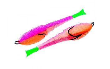 Поролонова приманка ПрофМонтаж Dancing Fish 3,5" 1 шт