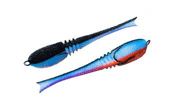 Поролонова приманка ПрофМонтаж Dancing Fish (reverse tail) 4,5" 1 шт