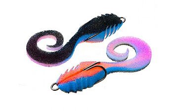 Поролонова приманка ПрофМонтаж Dancing tail 3,5" 1 шт