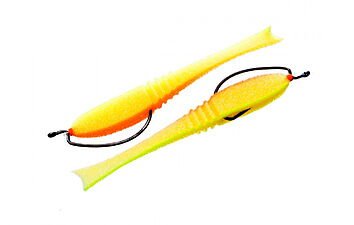 Поролонова приманка ПрофМонтаж Dancing Fish 5,5" reverse tail offset 1 шт