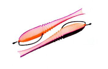 Поролонова приманка ПрофМонтаж Dancing Fish 5,5" reverse tail offset 1 шт