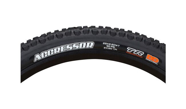 Покрышка Maxxis Aggressor 29x2.5" WT DD TR - дополнительное фото 5
