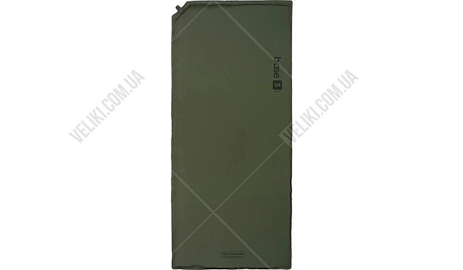 Килимок самонадувний Highlander Base S SM100-OG - дополнительное фото 1