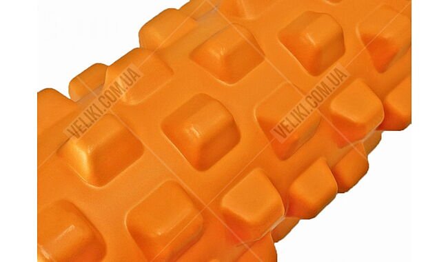 Массажный ролик EasyFit Grid Pro 33 см - дополнительное фото 8