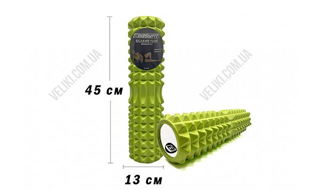 Массажный ролик EasyFit Grid v.2.2 45 см - дополнительное фото 3
