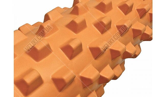 Массажный ролик EasyFit Grid Pro 45 см - дополнительное фото 6