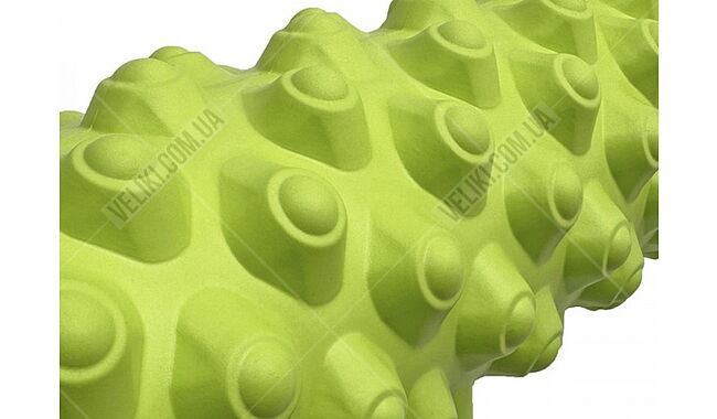 Масажний ролик EasyFit Grid Extreme 33 см - дополнительное фото 4