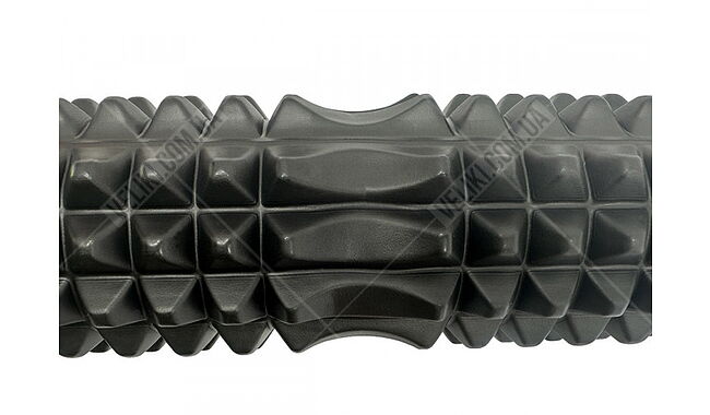 Масажний ролик EasyFit Grid v.1.2 33 см - дополнительное фото 2