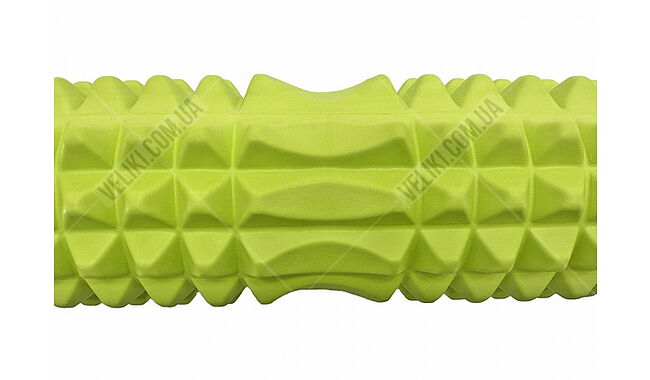 Масажний ролик EasyFit Grid v.1.2 33 см - дополнительное фото 4