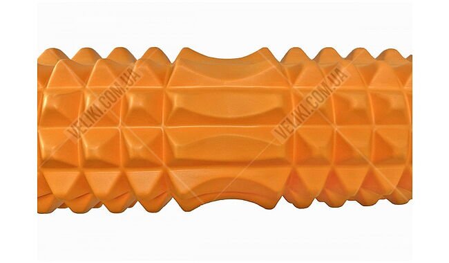 Масажний ролик EasyFit Grid v.1.2 33 см - дополнительное фото 6