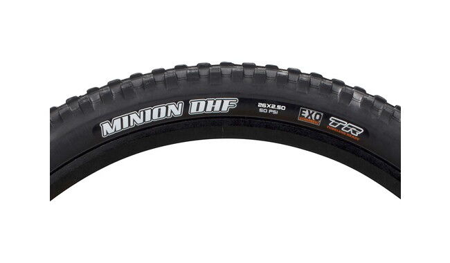 Покришка Maxxis Minion DHF 26x2.5" WT Dual EXO TR - дополнительное фото 4