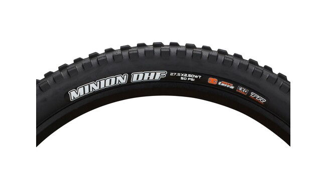 Покрышка Maxxis Minion DHF 27.5x2.5" WT 3C MaxxTerra EXO TR - дополнительное фото 4